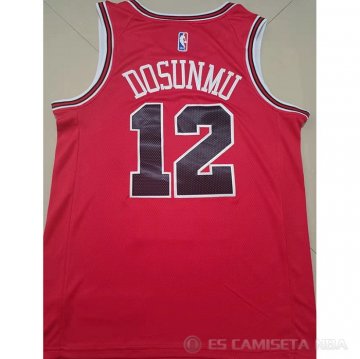 Camiseta Ayo Dosunmu #12 Chicago Bulls Icon 2021-22 Rojo
